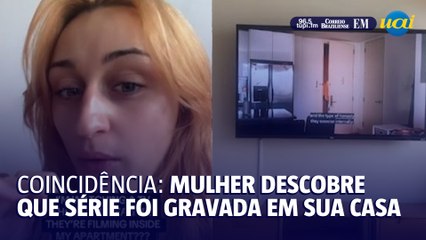 Mulher descobre que série a que estava assistindo foi filmada em seu apartamento