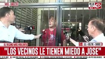 Habla José, el vecino acusado de violento