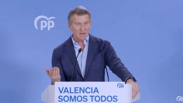 Feijóo exige a Sánchez que visite las zonas asoladas por la Dana tras huir de Paiporta