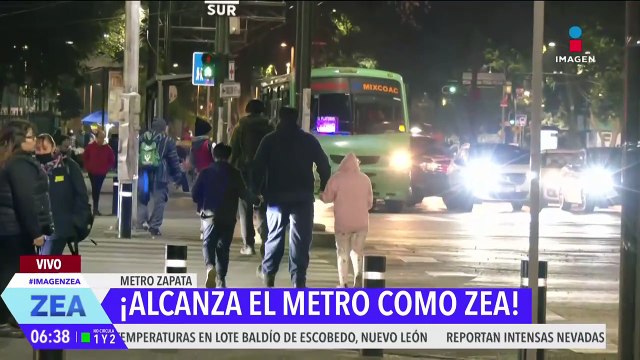 Metro CDMX: Así el panorama esta mañana en la estación Zapata