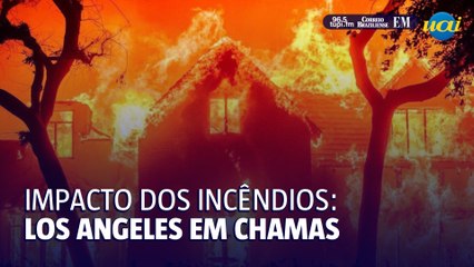 Incêndios florestais em Los Angeles deixam mortos e forçam 155 mil a evacuar