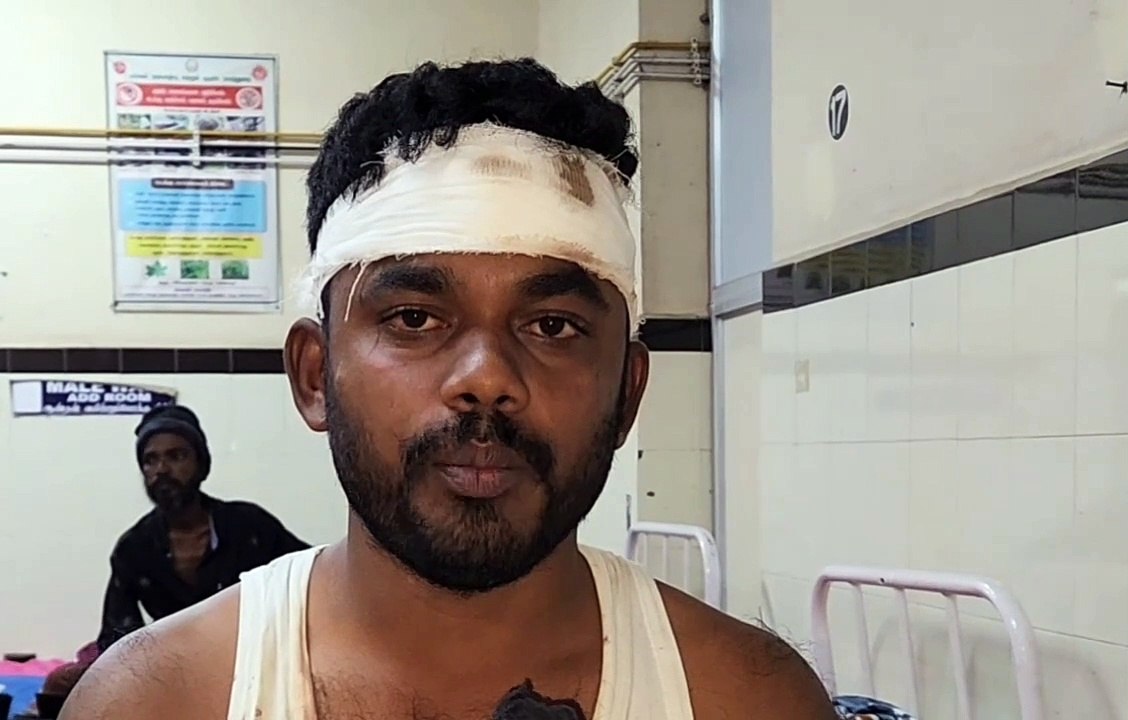 Man attack issue
