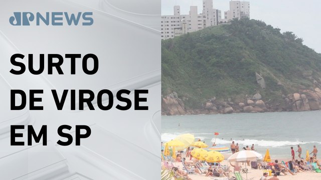 Governo de SP confirma casos de norovírus no litoral paulista