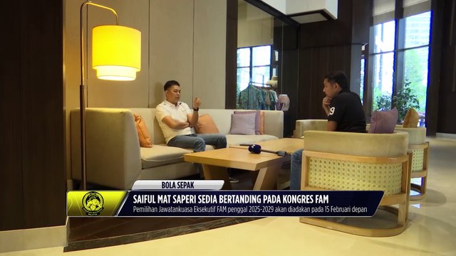 Datuk Saiful Mat Saperi mahu terus berbakti bersama FAM dan bola sepak negara