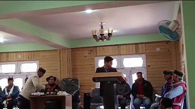 विधिक सेवा प्राधिकरण ने ग्राम पंचायत भड़ावली में लोगों को कानूनी जानकारी की प्रदान, जिला विधिक सेवा प्राधिकरण जिला किन्नौर जितेन्द्र सैनी ने किया जागरूक