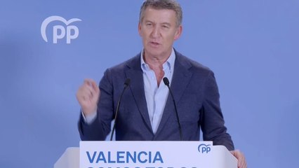 Núñez Feijóo sobre Mazón: "Prefiero a quienes responden de su gestión que a quienes resisten"
