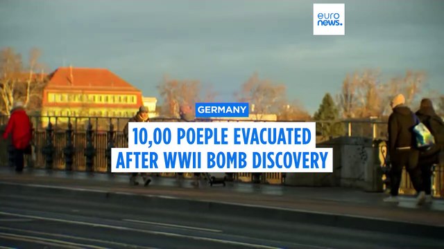 10,000 people evacuated in Germany after discovery of WWII bomb