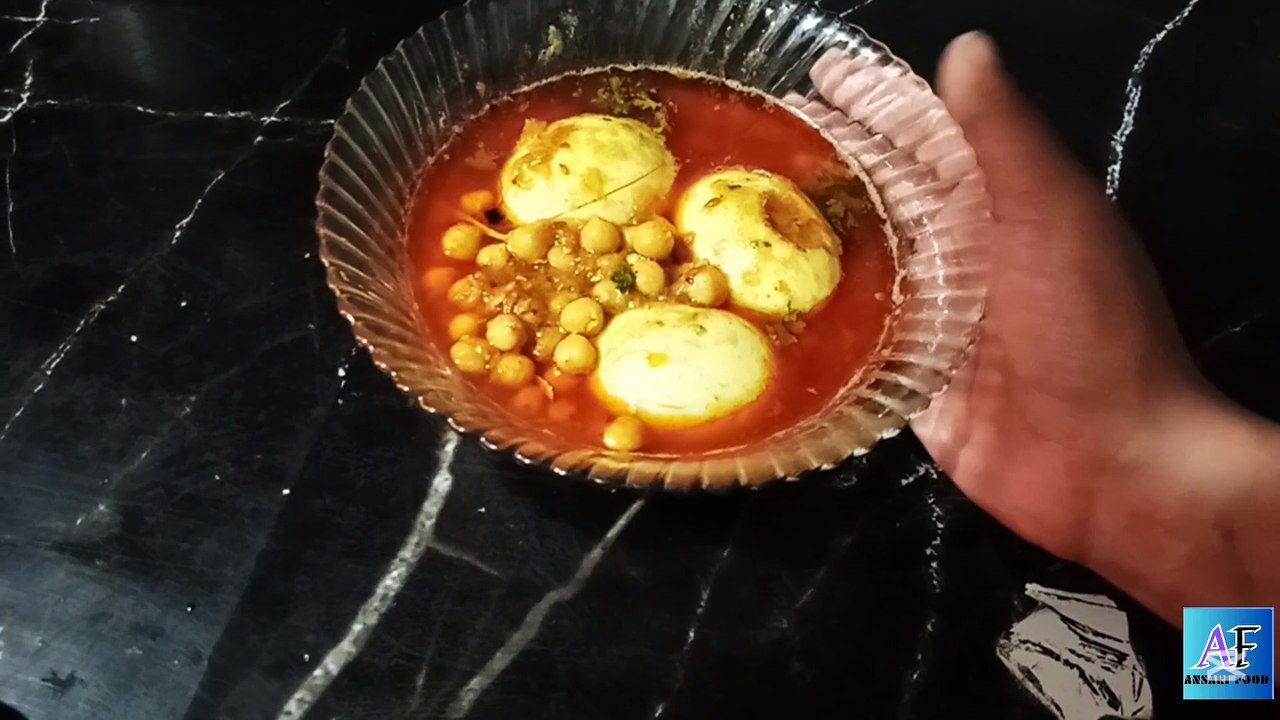 Restaurant Style Anday Cholay Recipe by AnsariFoods