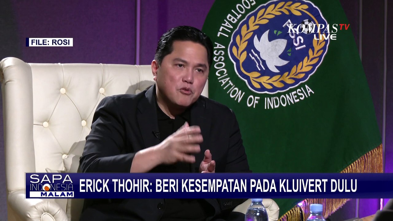 Blak-Blakan Ketum PSSI Erick Thohir Gantikan STY dengan Kluivert: Target Piala Dunia 2030? | STY OUT