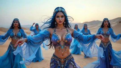Belly Dance Performance to a Mesmerizing Arabic Song _ A Dance of Love & Passion