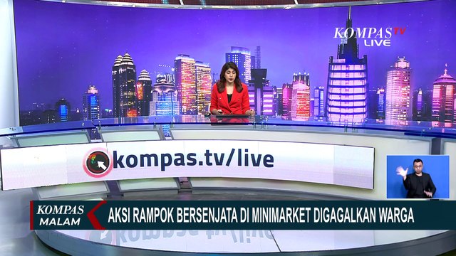 CCTV Detik-Detik Perampok Minimarket di Tasikmalaya Bersenjata 'Airsoft Gun' Ditangkap Warga