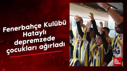Fenerbahçe Kulübü, Hataylı depremzede çocukları ağırladı