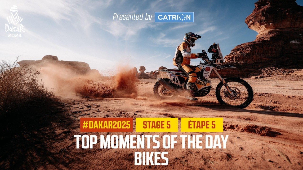 Bikes Top moments presented by Catrion - Stage 5 - #Dakar2025