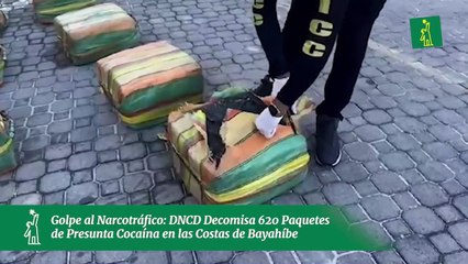 Golpe al Narcotráfico: DNCD Decomisa 620 Paquetes  de Presunta Cocaína en las Costas de Bayahíbe