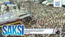 Usad ng Traslacion, mabilis noong umpisa; ilang deboto, sumampa pa rin sa andas kahit bawal | Saksi