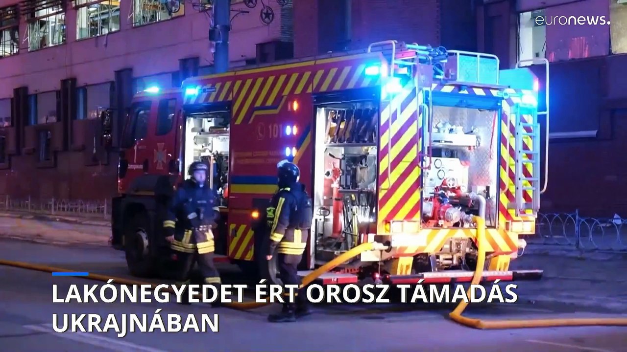 Ismét lakónegyedet ért orosz támadás Ukrajnában