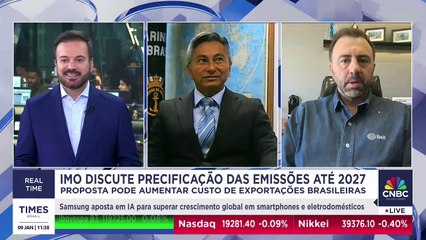 IMO discute precificação das emissões até 2027; capitão de mar e guerra da Marinha comenta