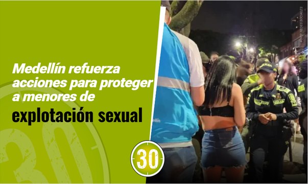 Medellín refuerza acciones para proteger a menores de explotación sexual