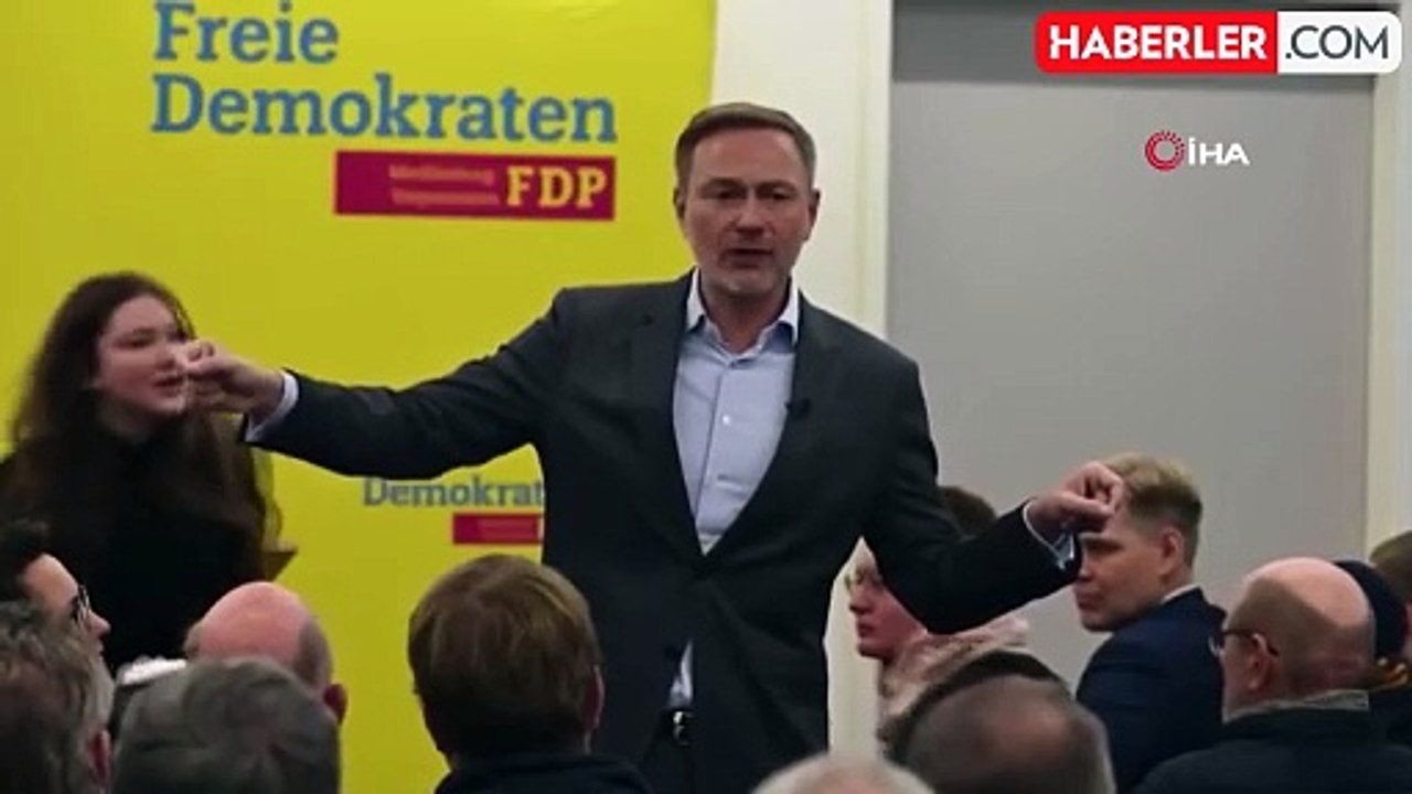 Almanya'da FDP Liderine Maket Pastalı Saldırı