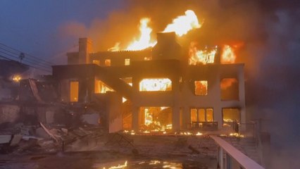 Incendios en Los Ángeles: la expansión del fuego hasta el corazón de Hollywood