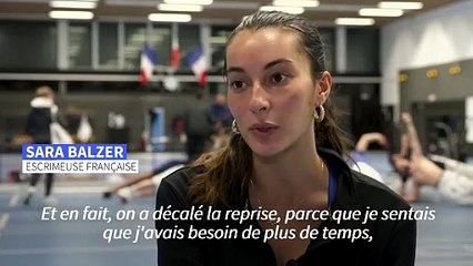 Escrime: après l'argent aux JO, Sara Balzer vise le titre mondial