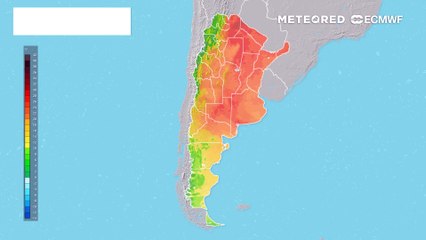 Alerta roja: el calor no cede en el centro de Argentina y afecta a estas 8 provincias