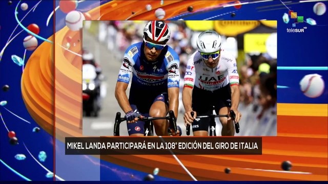 El pedalista español Mikel landa confirmó su participación en la centésima octava edición del giro de Italia