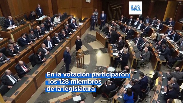 El Parlamento del Líbano elige al jefe del Ejército respaldado por EE.UU. como jefe de Estado