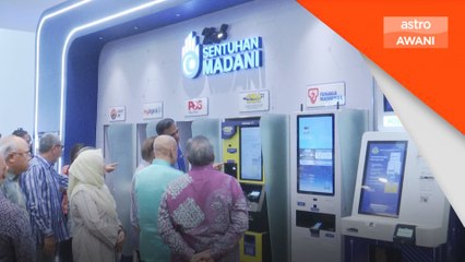Kiosk Sentuhan MADANI permudah akses orang ramai kepada perkhidmatan kerajaan