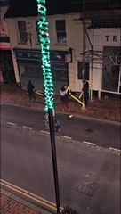 Group of youths in Sittingbourne rip off scaffolding covers