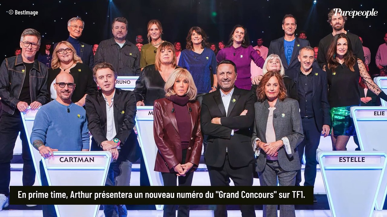 Le Grand concours spécial Pièces Jaunes : Brigitte Macron invitée exceptionnelle d'Arthur face à d'autres personnalités de renom
