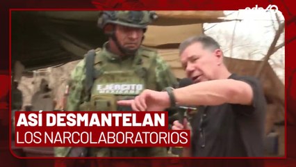 Así es como el ejército desmantela los narcolaboratorios en México I Todo Personal