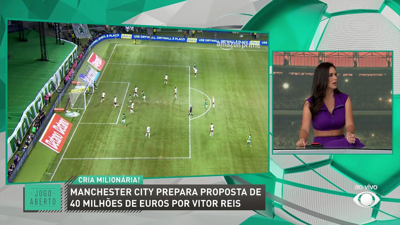 Manchester City prepara proposta por Vitor Reis, do Palmeiras; saiba valores