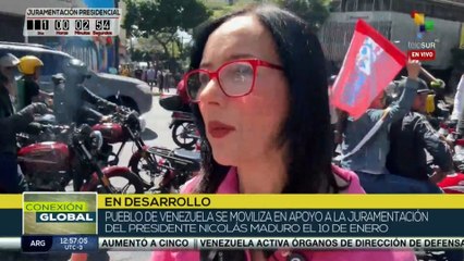El pueblo en paz se prepara para la juramentación del Pdte. Maduro