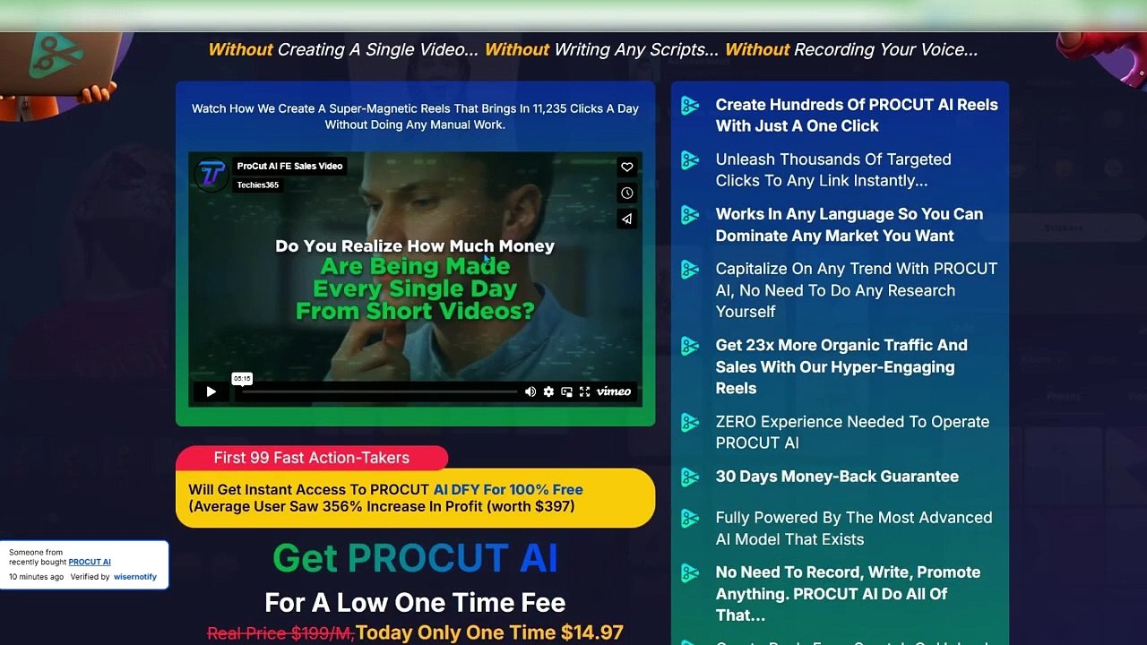 Procut Ai Review + demo _ ZERO Experience Needed To Operate Procut AI
