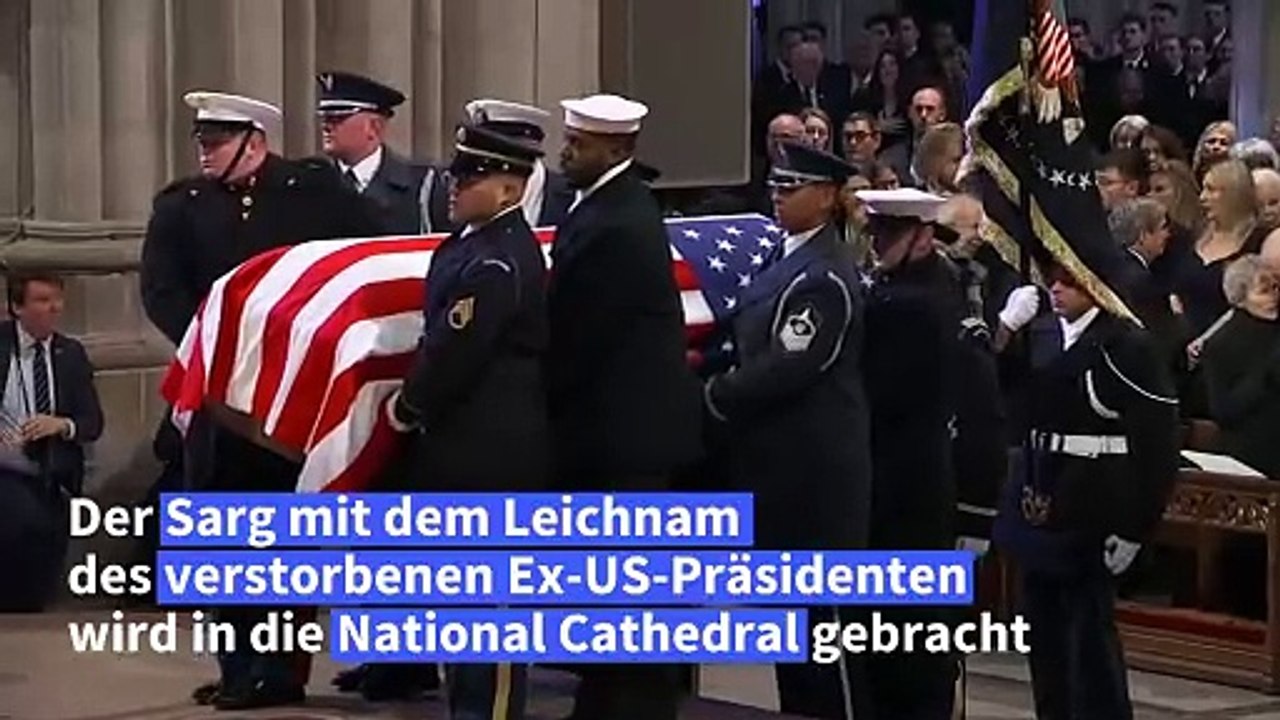 Staatsbegräbnis für Jimmy Carter