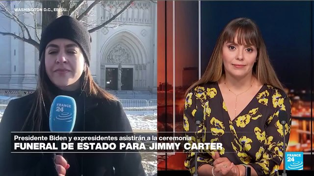 Informe desde Washington: fuerte cordón de seguridad en el funeral de Estado de Jimmy Carter