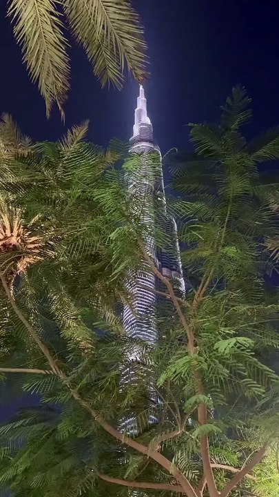 Beautiful Burj Khalifa top word largest building night view of Burj Khalifa Dubai UAE