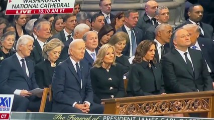Joe Biden Attends Funeral Service 🕊️