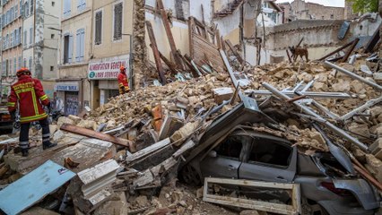Marseille : l'effondrement de la rue d'Aubagne