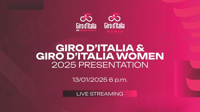 Giro d’Italia & Giro d’Italia Women 2025 Presentation