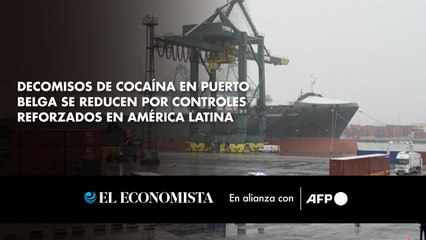 Decomisos de cocaína en puerto belga se reducen por controles reforzados en América Latina