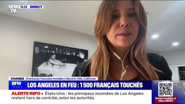 Je ne peux même pas ouvrir la fenêtre : Chanez, chanteuse française installée à Beverly Hills, évoque les incendies à Los Angeles