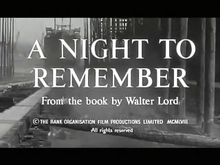 La ultima noche del titanic 1958 En español  PARTE 1 480p