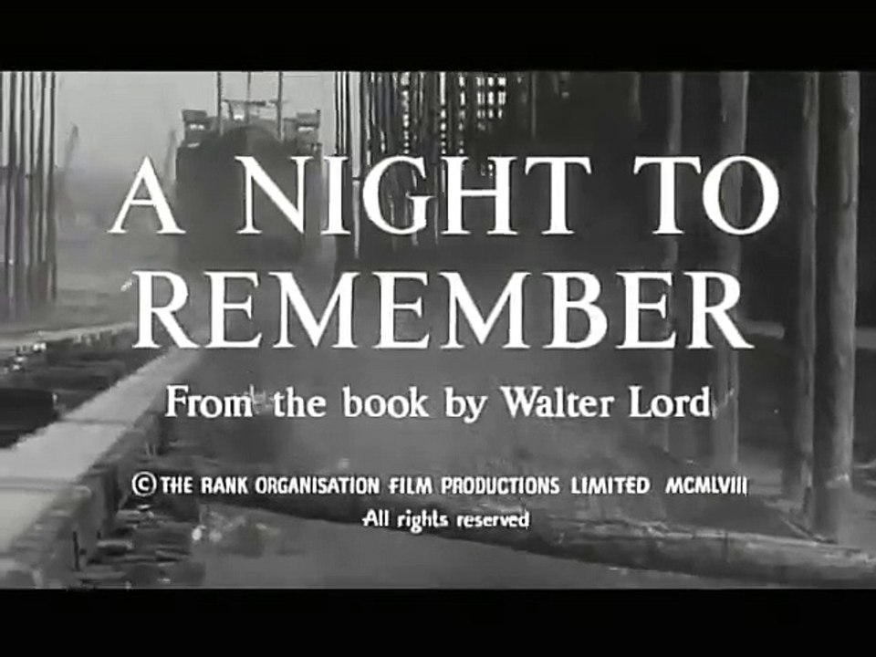 La ultima noche del titanic 1958 En español  PARTE 1 480p