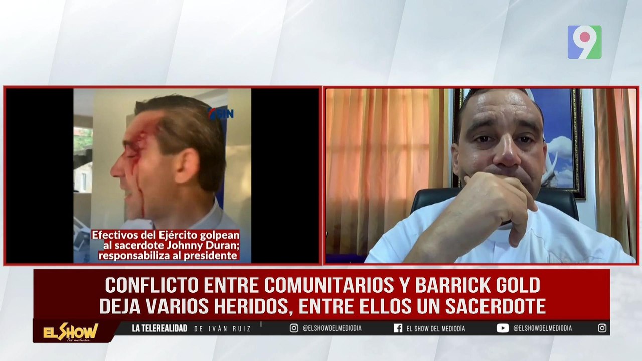 Conflictos entre comunitarios y Barrick Gold deja varios heridos, entre ellos un sacerdote| ESM