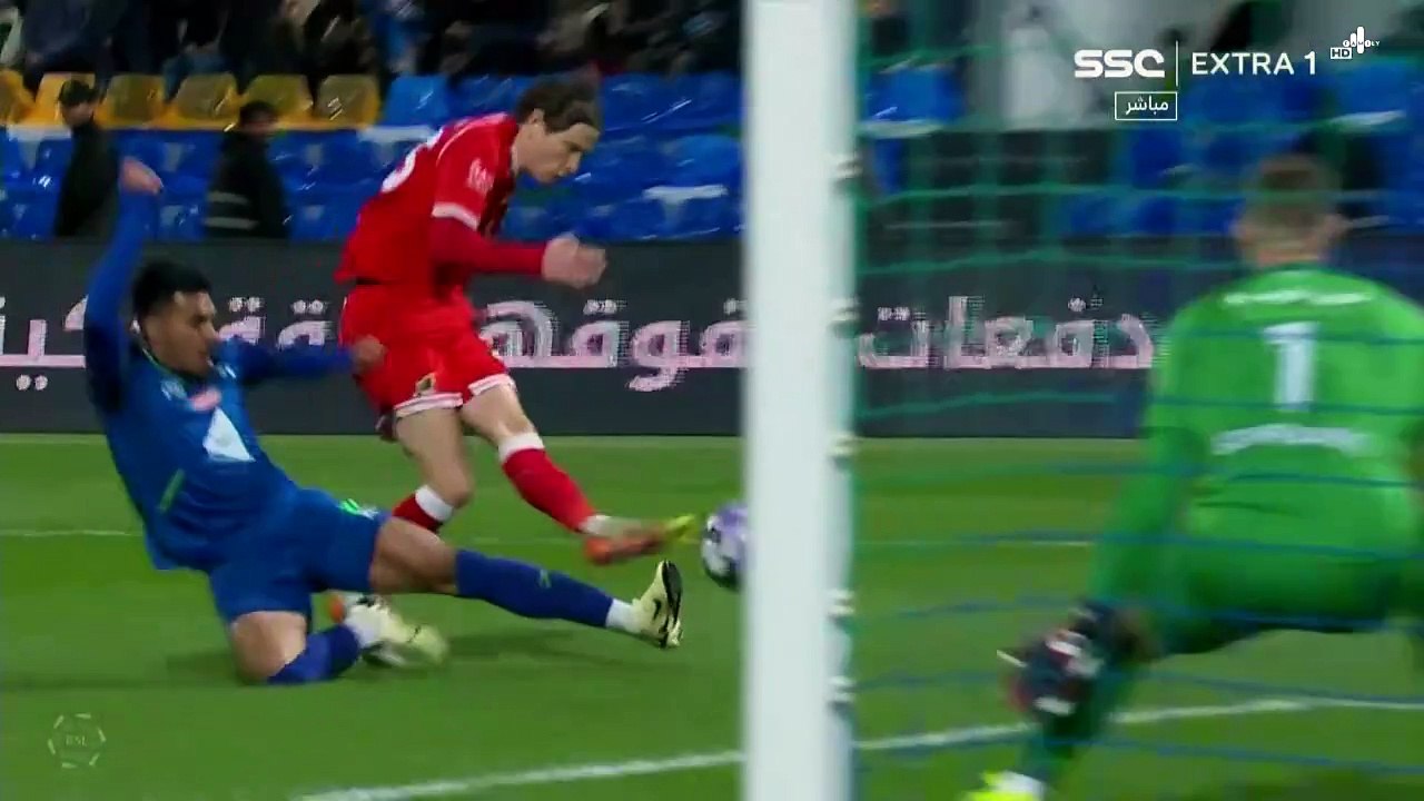 دوري روشن السعودي  الفتح _ الوحدة   الأسبوع   14 الشوط الاول 2025-01-09