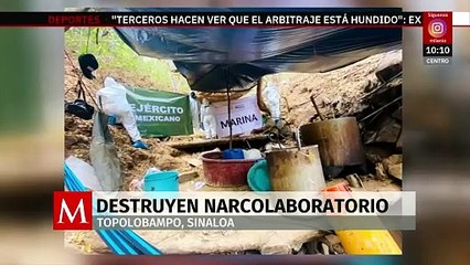Localizan y neutralizan narcolaboratorio en Topolobampo, Sinaloa