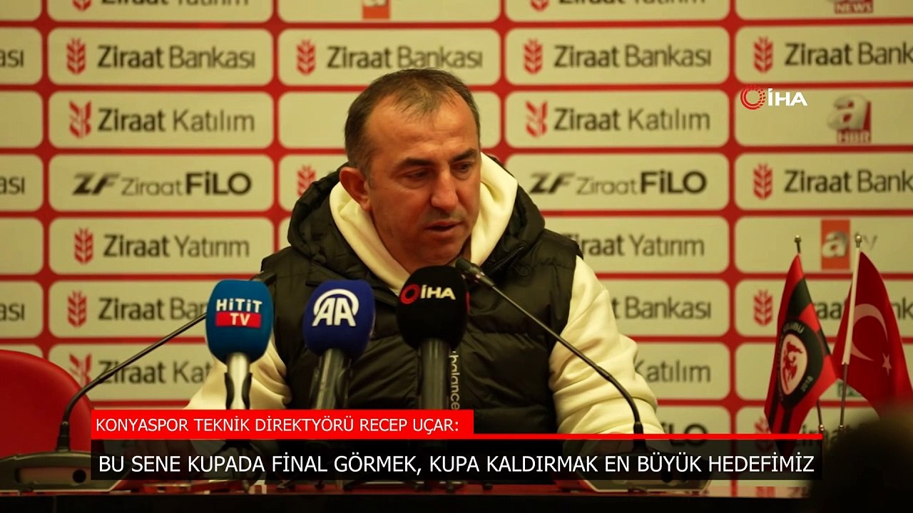 Konyaspor'da Recep Uçar: Bu sene kupa kaldırmak en büyük hedefimiz