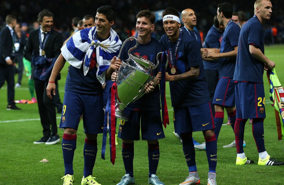Neymar has suggested that he could reunite with Lionel Messi and Luis Suarez at Inter Miami